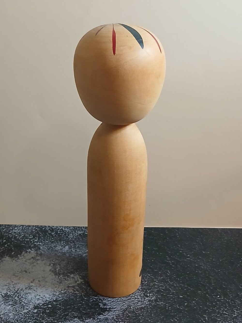 Vintage Naruko Kokeshi Doll-Cherry Blossoms with Haiku Poem-Signed - Picture 5 of 8